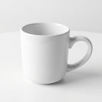 Tasse à café en grès blanc uni – 13 oz / 369 ml