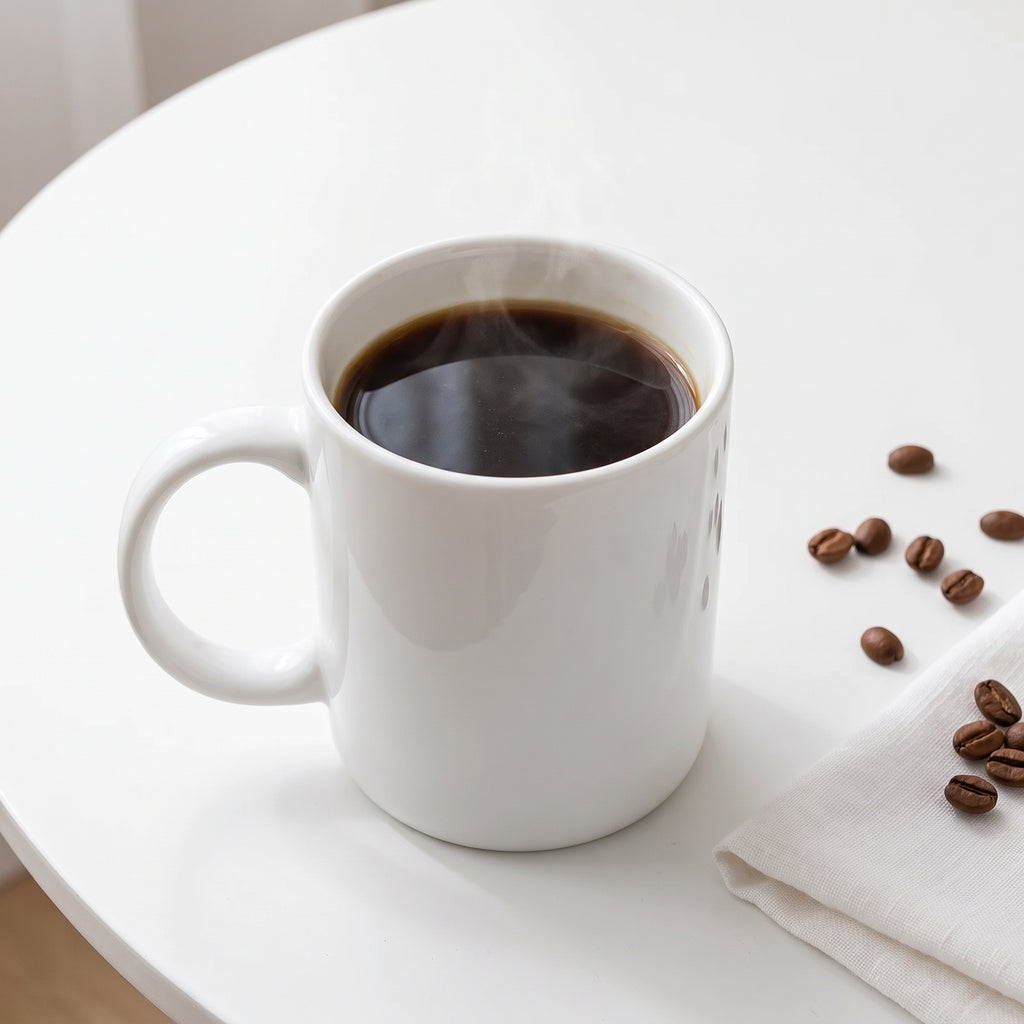 Classic White Coffee Mug – Minimalist Ceramic Tea & Coffee Cup