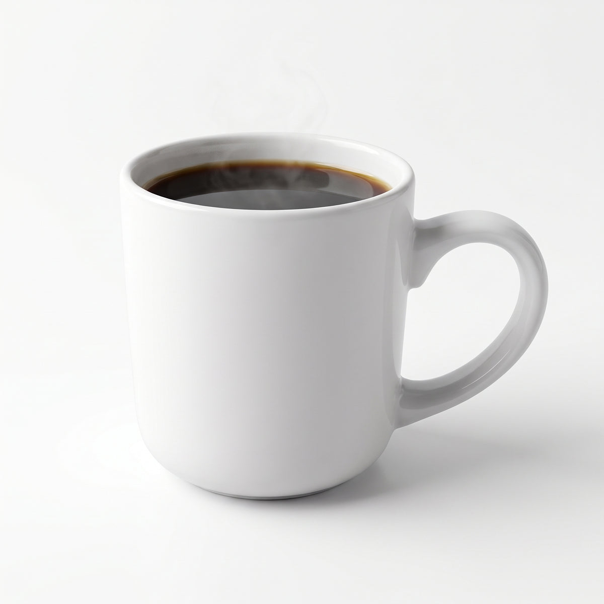 Tasse à café en grès blanc uni – 13 oz / 369 ml